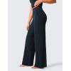 imageCRZ YOGA Butterlift Wide Leg Pants Pockets 29quot31quot33quot  High Waisted Yoga Lounge Buttery Soft Comfy Casual WomensTrue Navy