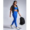 imageCRZ YOGA Butterbreeze Workout Leggings 28  High Waisted Athletic Gym Running Womens Yoga Pants Tummy ControlSparkle Blue