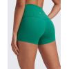 imageCRZ YOGA Butterluxe Biker Shorts 25quot High Waisted Yoga Workout Spandex Womens Running Volleyball BootyCascadia Green