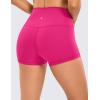 imageCRZ YOGA Butterluxe Biker Shorts 25quot High Waisted Yoga Workout Spandex Womens Running Volleyball BootyGranita Pink