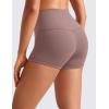 imageCRZ YOGA Butterluxe Biker Shorts 25quot High Waisted Yoga Workout Spandex Womens Running Volleyball BootyMauve