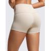 imageCRZ YOGA Butterluxe Biker Shorts 25quot High Waisted Yoga Workout Spandex Womens Running Volleyball BootyMojave Tan