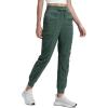 imageCRZ YOGA Lightweight Workout Joggers for Women 26quot285quot305quot  Outdoor Running Casual Pants with PocketsDark Forest Green