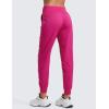 imageCRZ YOGA Lightweight Workout Joggers for Women 26quot285quot305quot  Outdoor Running Casual Pants with PocketsGranita Pink