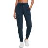 imageCRZ YOGA Lightweight Workout Joggers for Women 26quot285quot305quot  Outdoor Running Casual Pants with PocketsInk Blue
