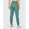 imageCRZ YOGA Lightweight Workout Joggers for Women 26quot285quot305quot  Outdoor Running Casual Pants with PocketsJuniper