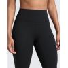 imageCRZ YOGA Secretsculpt Butterlift Workout Leggings 25quot  No Front Seam High Waisted Womens Yoga Pants Booty Scrunch ButtBlack