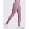imageCRZ YOGA Secretsculpt Butterlift Workout Leggings 25quot  No Front Seam High Waisted Womens Yoga Pants Booty Scrunch ButtLight Lavender