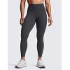 imageCRZ YOGA Secretsculpt Butterlift Workout Leggings 25quot  No Front Seam High Waisted Womens Yoga Pants Booty Scrunch ButtMysterious Grey