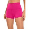 imageCRZ YOGA Butterluxe Biker Shorts 25quot High Waisted Yoga Workout Spandex Womens Running Volleyball BootyGranita Pink