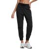 imageCRZ YOGA Lightweight Workout Joggers for Women 26quot285quot305quot  Outdoor Running Casual Pants with PocketsBlack