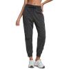 imageCRZ YOGA Lightweight Workout Joggers for Women 26quot285quot305quot  Outdoor Running Casual Pants with PocketsInk Gray