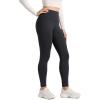 imageCRZ YOGA Matte Fleece Lined Leggings 28  Thermal Casual Lounge Workout Womens Yoga Full Length Pants Winter WarmInk Gray