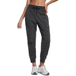 imageCRZ YOGA Lightweight Workout Joggers for Women 26quot285quot305quot  Outdoor Running Casual Pants with PocketsInk Gray