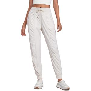 imageCRZ YOGA Lightweight Workout Joggers for Women 26quot285quot305quot  Outdoor Running Casual Pants with PocketsMilky White Bone