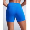 imageCRZ YOGA Butterbreeze Athletic Biker Shorts 4  High Waisted Workout Gym Volleyball Running Yoga Tummy Control WomensSparkle Blue
