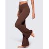 imageCRZ YOGA Butterluxe Crossover Flare Leggings 293133quot  High Waist V Cross Bootcut Bell Bottoms Yoga Pants for WomenCoffee Brown