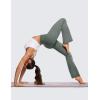 imageCRZ YOGA Butterluxe Crossover Flare Leggings 293133quot  High Waist V Cross Bootcut Bell Bottoms Yoga Pants for WomenGrey Sage