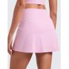 imageCRZ YOGA Butterluxe High Waisted Tennis Skirts for Women  Mini Lined A Line Golf Casual Skort with Inner PocketsVita Pink