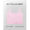imageCRZ YOGA Butterluxe Soft Double Lined Cami Tank Tops for Women  Yoga Casual Going Out Crop Square Neck Sleeveless ShirtsPink Peony