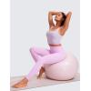 imageCRZ YOGA Butterluxe Square Neck Crop Tank Tops for Women  Workout Longline Sports Bras Padded Yoga CamisoleLilac Air