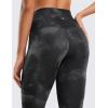 imageCRZ YOGA Butterluxe Yoga Leggings 28  High Waisted Womens Workout Lounge Pants Buttery SoftGrey Tie Dye Flowers