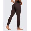 imageCRZ YOGA Butterluxe Yoga Leggings 28  High Waisted Womens Workout Lounge Pants Buttery SoftHot Fudge Brown