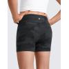 imageCRZ YOGA Girls Butterluxe High Waist Athletic Biker Shorts  Dance Yoga Casual Kids Teen SummerDark Grey Camouflage 2