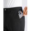 imageCRZ YOGA Mens All Day Comfy Golf Pants  28quot30quot32quot34quot36quot Quick Dry Lightweight Work Casual Trousers with PocketsBlack