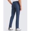 imageCRZ YOGA Mens All Day Comfy Golf Pants  28quot30quot32quot34quot36quot Quick Dry Lightweight Work Casual Trousers with PocketsElectric Blue