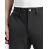 imageCRZ YOGA Mens All Day Comfy Golf Pants  28quot30quot32quot34quot36quot Quick Dry Lightweight Work Casual Trousers with PocketsInk Gray