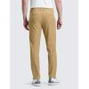 imageCRZ YOGA Mens All Day Comfy Golf Pants  28quot30quot32quot34quot36quot Quick Dry Lightweight Work Casual Trousers with PocketsKhaki Sand