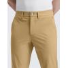 imageCRZ YOGA Mens All Day Comfy Golf Pants  28quot30quot32quot34quot36quot Quick Dry Lightweight Work Casual Trousers with PocketsKhaki Sand