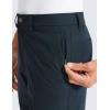 imageCRZ YOGA Mens All Day Comfy Golf Pants  28quot30quot32quot34quot36quot Quick Dry Lightweight Work Casual Trousers with PocketsTrue Navy