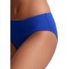 imageCRZ YOGA Mid Waisted Bikini Bottoms for Women  Full Coverage Bathing Suit Swimsuit Basic Swim BriefsWaves Blue