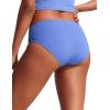 imageCRZ YOGA Mid Waisted Bikini Bottoms for Women  Full Coverage Bathing Suit Swimsuit Basic Swim BriefsWild Indigo