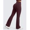 imageCRZ YOGA Secretsculpt Butterlift Flare Leggings 31quot  No Front Seam High Waist Bootcut Yoga Pants Booty Scrunch ButtRipe Plum