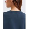imageCRZ YOGA SoftAura Pullover Sweatshirt for Women  Crewneck Workout Casual Basic Fall Sweat ShirtsInk Blue