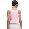 imageCRZ YOGA Softembrace Scoop Neck Tank Tops for Women  Casual Going Out Soft Double Lined Crop Basic Sleeveless ShirtsStrawberry Pink