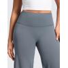 imageCRZ YOGA Softretch No Front Seam Wide Leg Pants 30quot for Women  High Waisted Yoga Lounge Buttery Soft Comfy CasualSolar Grey