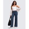 imageCRZ YOGA Softretch No Front Seam Wide Leg Pants 30quot for Women  High Waisted Yoga Lounge Buttery Soft Comfy CasualStelindigo
