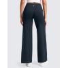imageCRZ YOGA Softretch No Front Seam Wide Leg Pants 30quot for Women  High Waisted Yoga Lounge Buttery Soft Comfy CasualTrue Navy