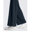 imageCRZ YOGA Softretch No Front Seam Wide Leg Pants 30quot for Women  High Waisted Yoga Lounge Buttery Soft Comfy CasualTrue Navy