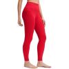 imageCRZ YOGA Butterluxe Yoga Leggings 28  High Waisted Womens Workout Lounge Pants Buttery SoftAurora Red
