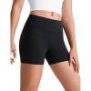 imageCRZ YOGA Girls Butterluxe High Waist Athletic Biker Shorts  Dance Yoga Casual Kids Teen SummerBlack