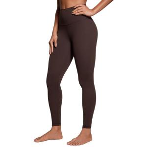 imageCRZ YOGA Butterluxe Yoga Leggings 28  High Waisted Womens Workout Lounge Pants Buttery SoftHot Fudge Brown