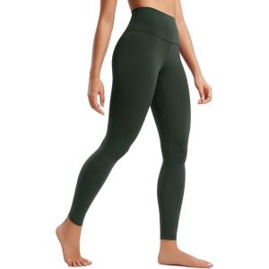 imageCRZ YOGA Butterluxe Yoga Leggings 28  High Waisted Womens Workout Lounge Pants Buttery SoftLegend Green