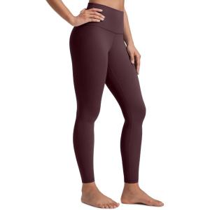 imageCRZ YOGA Butterluxe Yoga Leggings 28  High Waisted Womens Workout Lounge Pants Buttery SoftRipe Plum