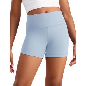 imageCRZ YOGA Girls Butterluxe High Waist Athletic Biker Shorts  Dance Yoga Casual Kids Teen SummerCambric Blue