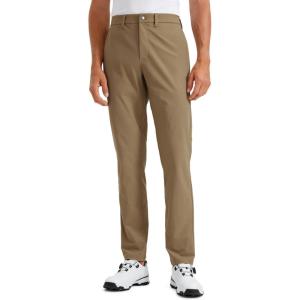 imageCRZ YOGA Mens All Day Comfy Golf Pants  28quot30quot32quot34quot36quot Quick Dry Lightweight Work Casual Trousers with PocketsArtifact Brown
